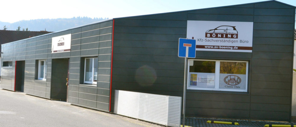 Standort – KFZ Sachverständigen Büro Böning